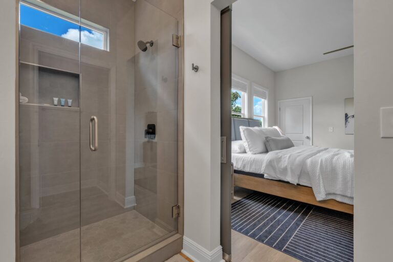 master bath to bedroom